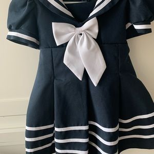 Toddler sailor dress